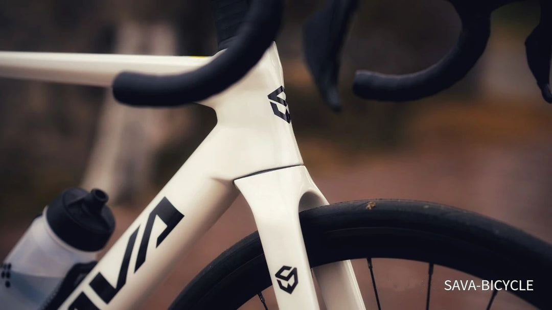Streamlined carbon fiber front fork