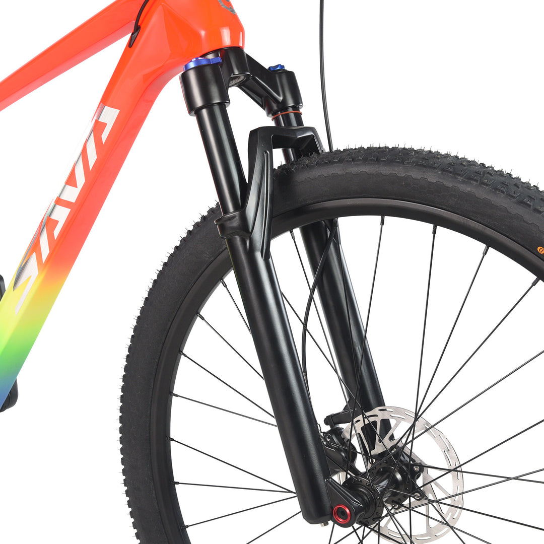 Air suspension fork