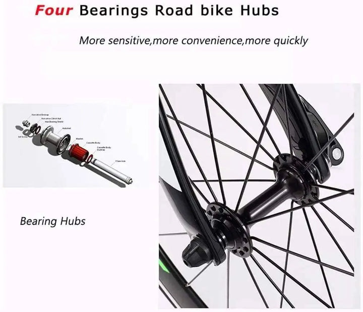 16 Inch SAVA Z2 Carbon Folding Bike 9Speed - SAVA Carbon Bike