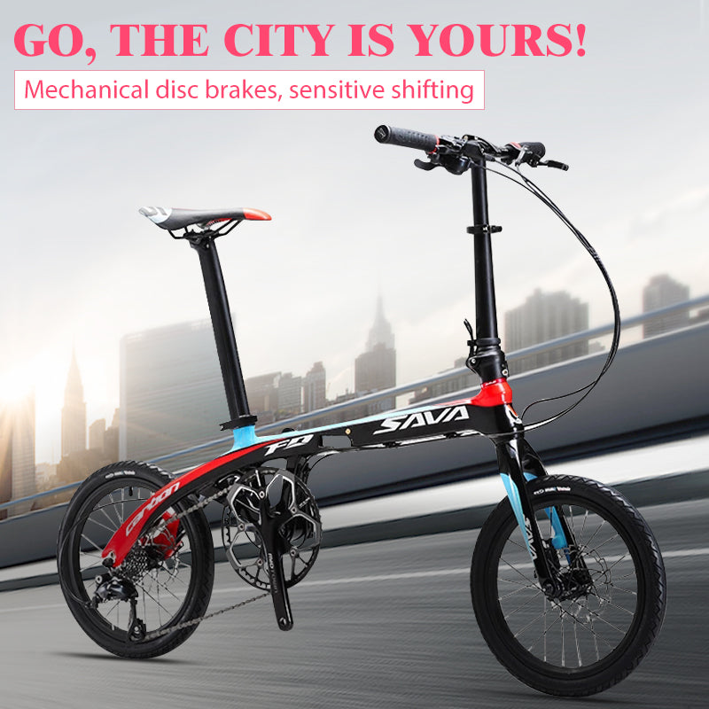 SAVA Z2 carbon folding bike review