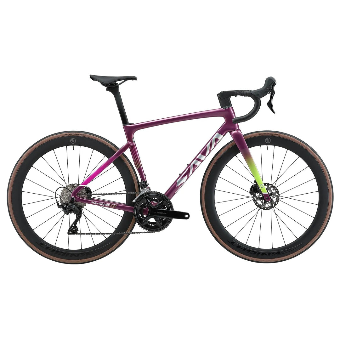 Bicicleta de estrada totalmente em carbono Hawkeye F20 24S