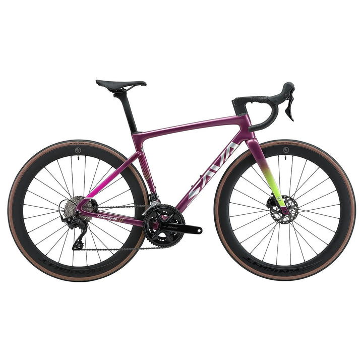 Bicicleta de estrada totalmente em carbono Hawkeye F20 24S