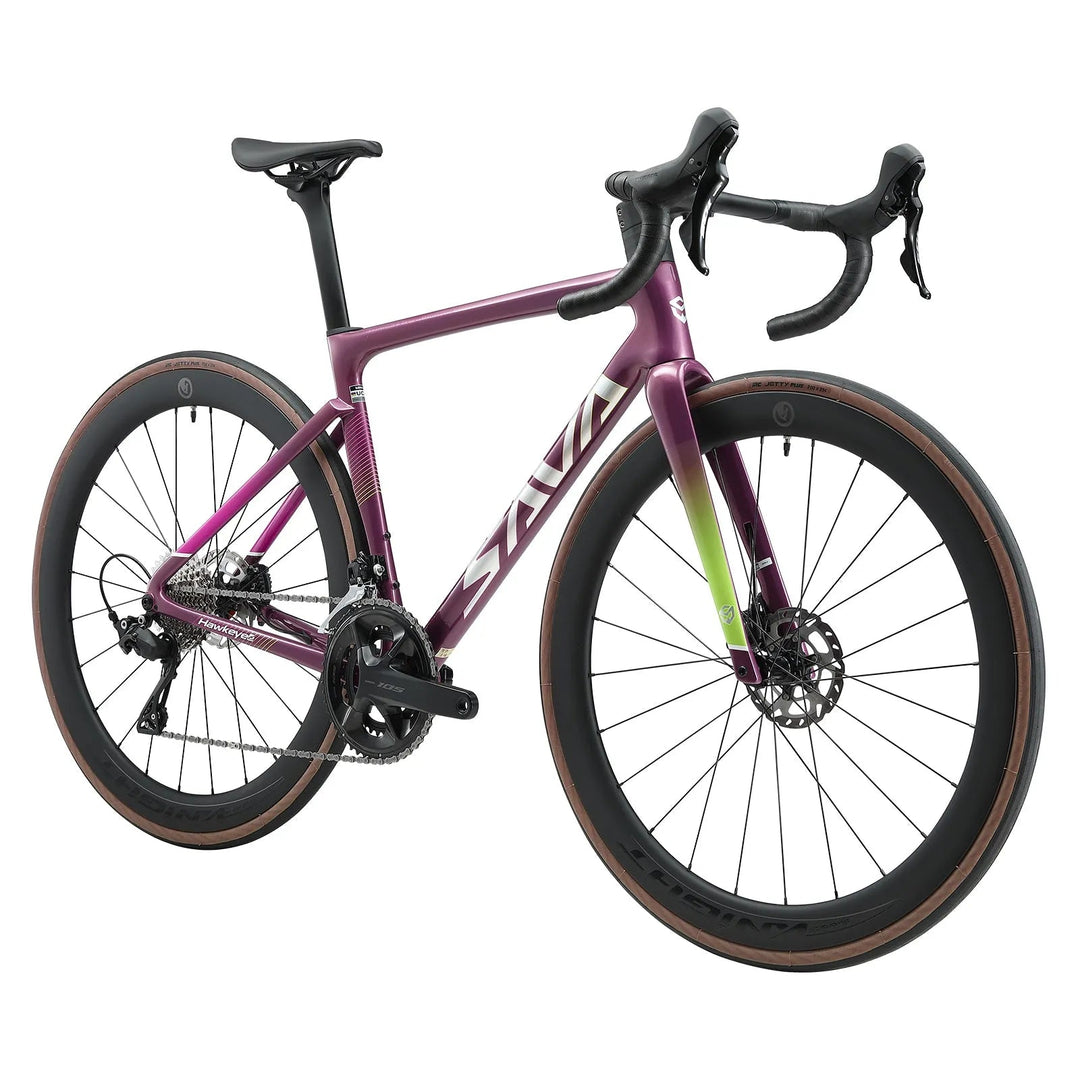 Bicicleta de estrada totalmente em carbono Hawkeye F20 24S