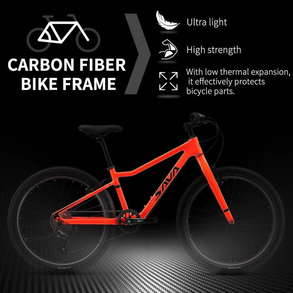 20/24 Inch SAVA Kids Carbon Bike - SAVA Carbon Bike