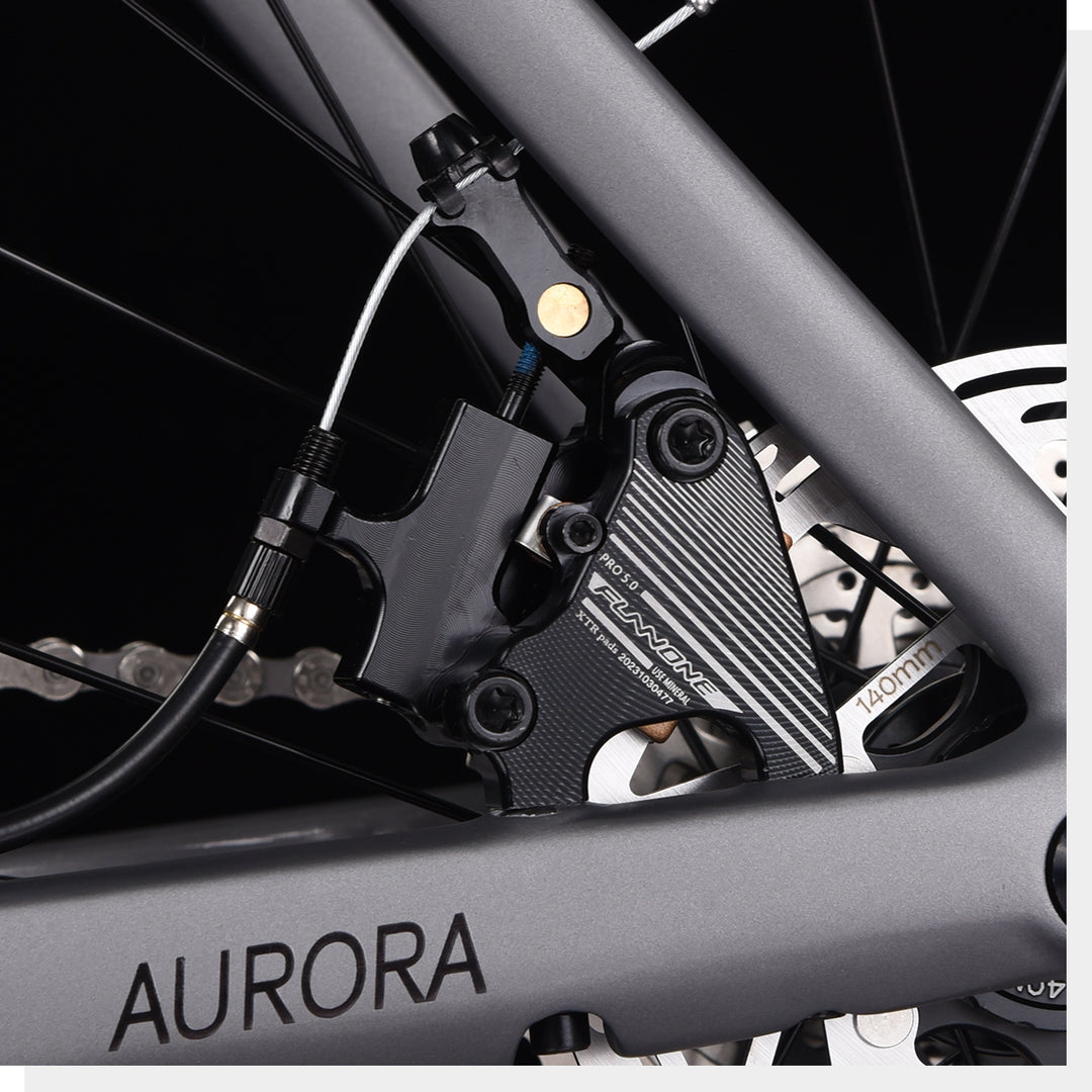 cable pull hydraulic disc brake
