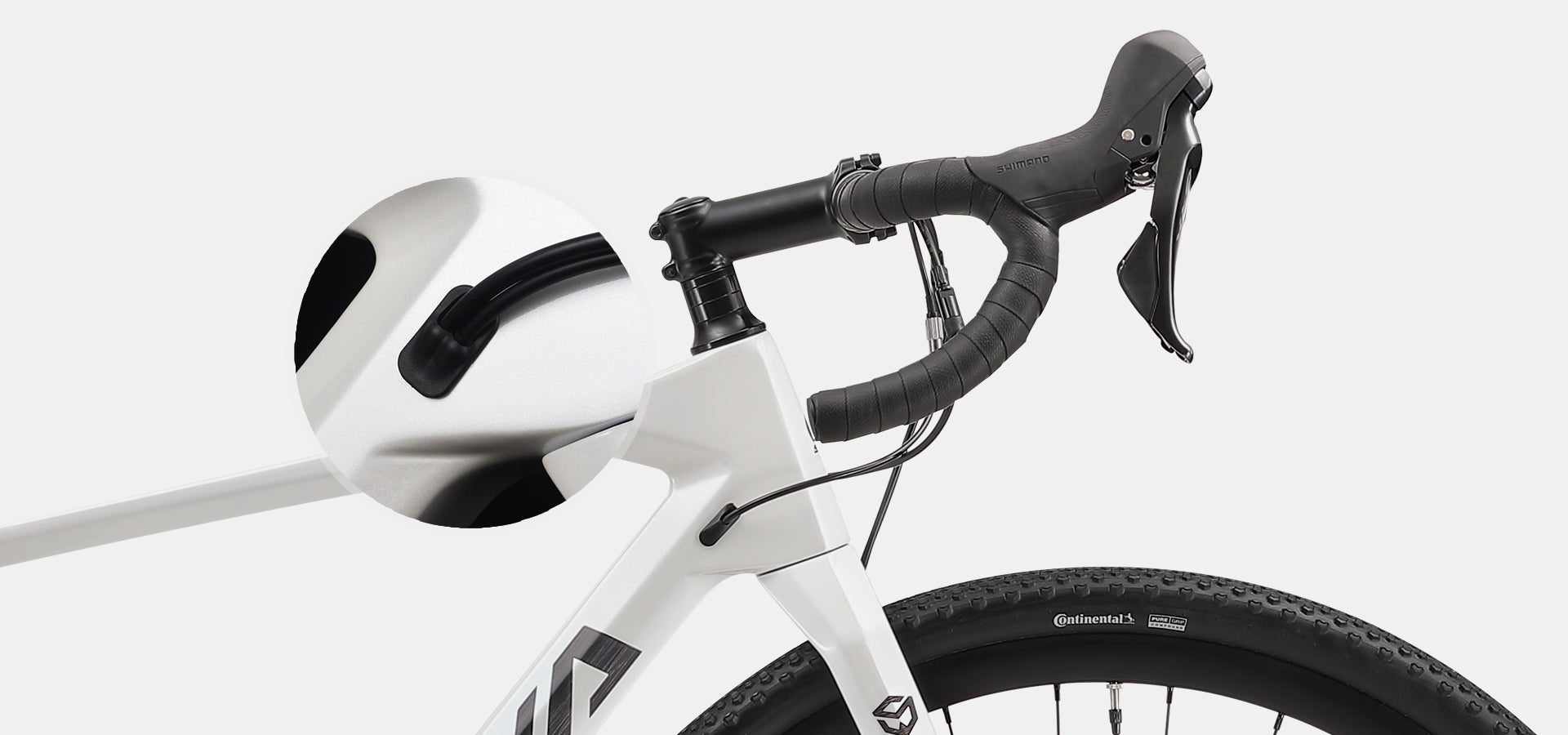 Internal cable routing design