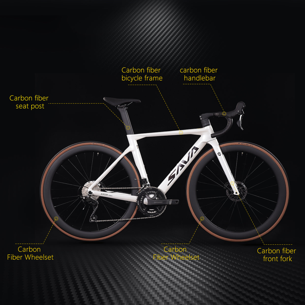 full carbon fiber bike