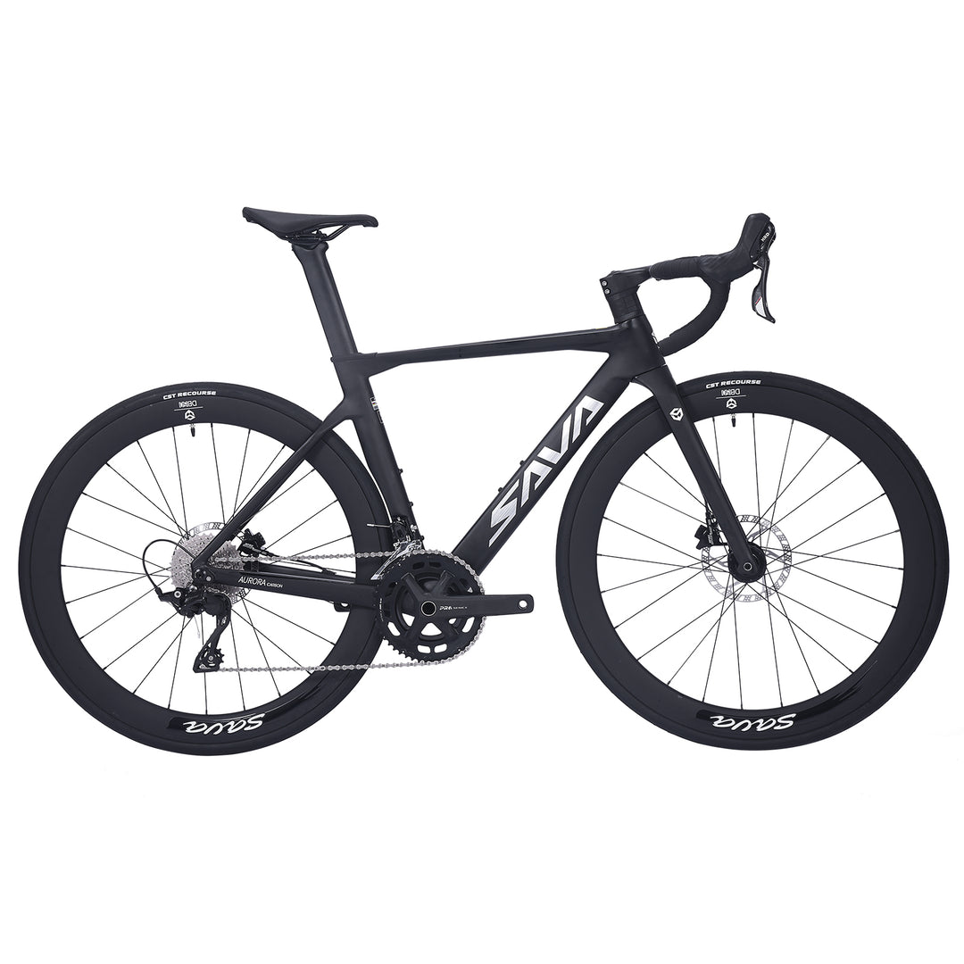 US Warehouse Bike SAVA Warwind5.0 Bicicleta de carretera de carbono R7000 22 velocidades