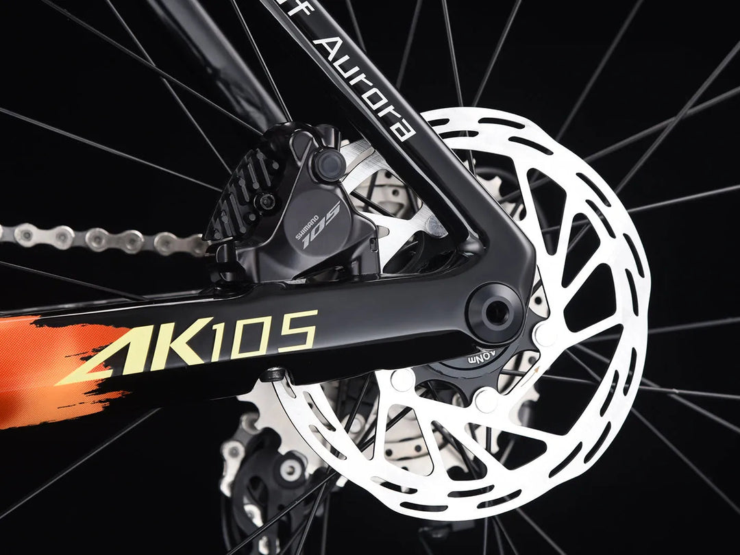 Bicicleta de corrida totalmente em carbono AK105 24S