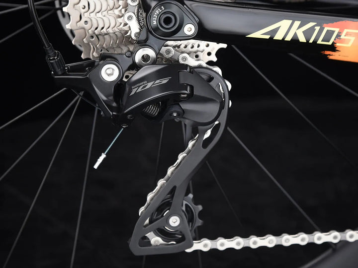 Bicicleta de corrida totalmente em carbono AK105 24S