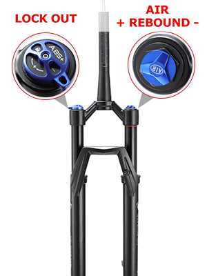 Air Fork Supension Rebound Lockout -sava deck6.0 carbon mountain bike