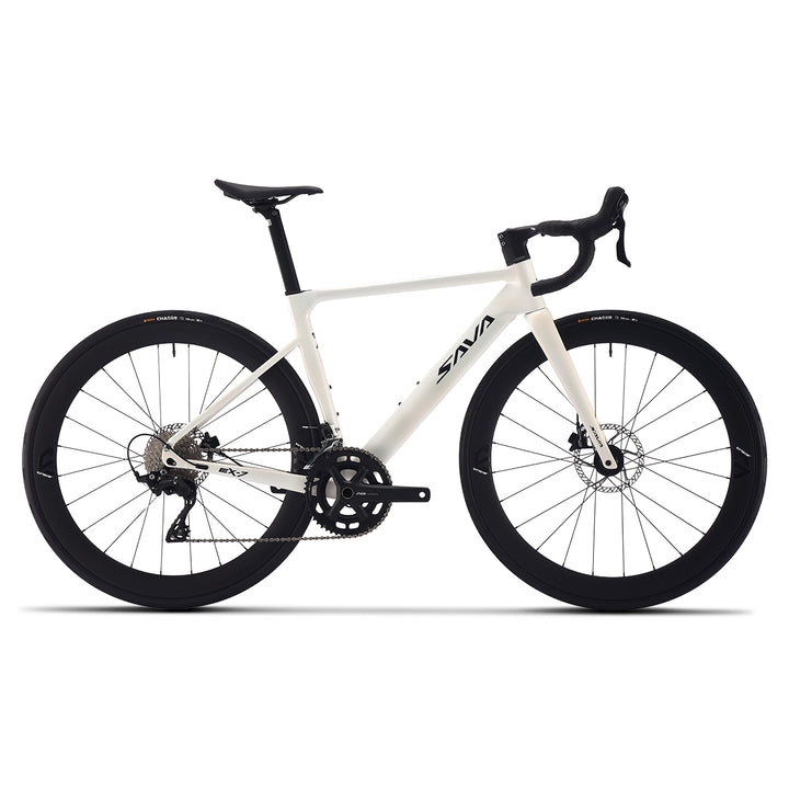 SAVA EX7-S Disc Brake Road Bike-White