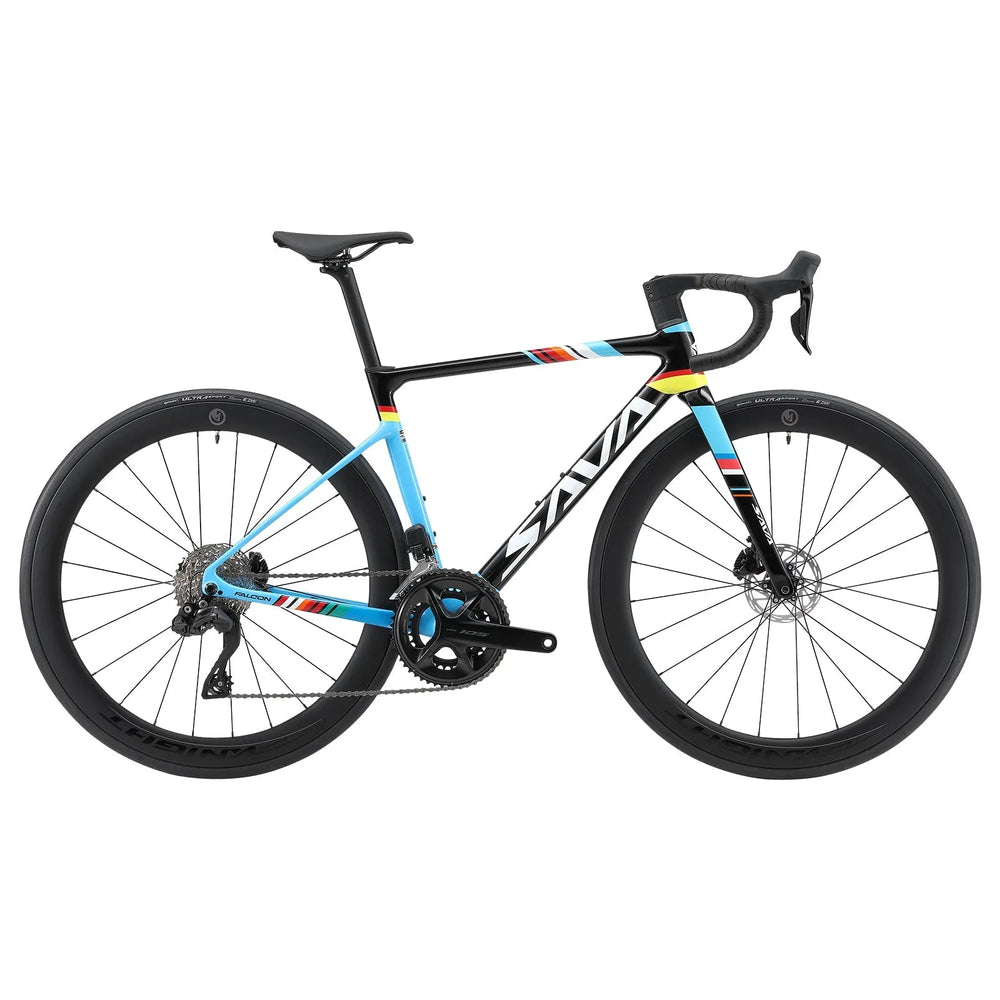 Falcoh 105 di2 -black blue