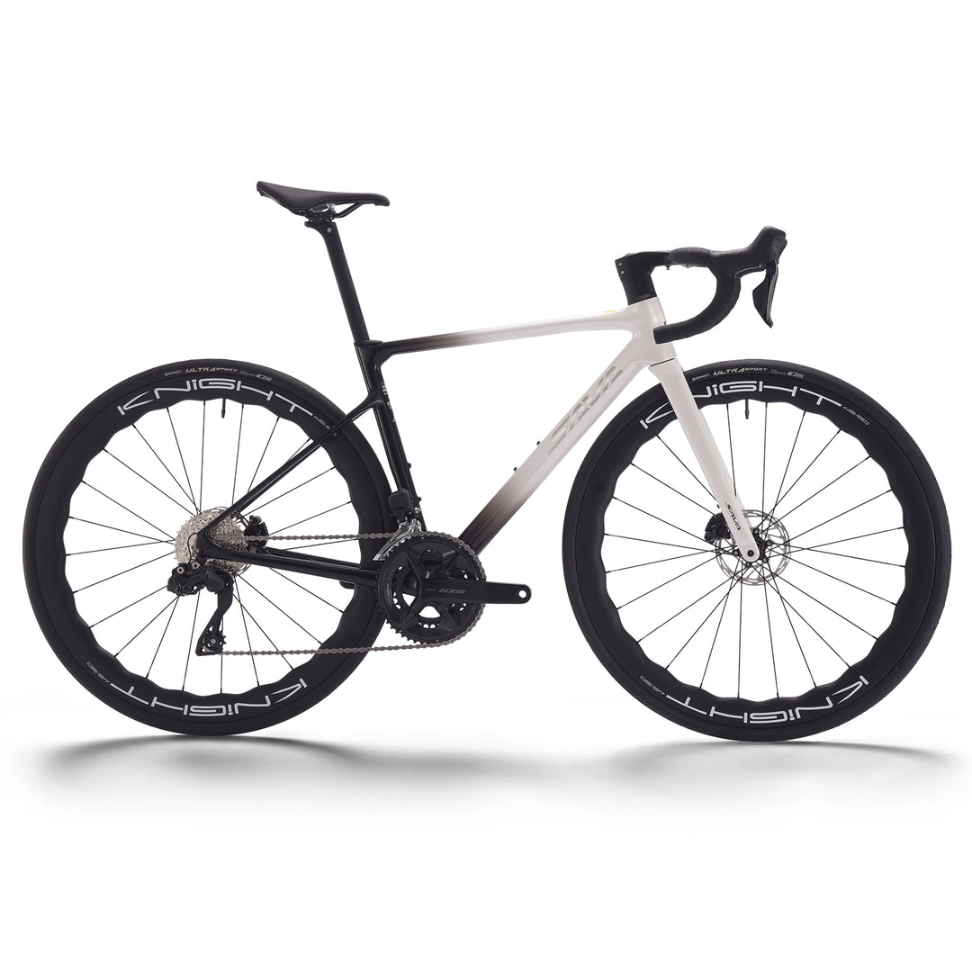 SAVA Falcon SLR7|Full carbon road bike|SHIMANO 105 Di2 R7170 24 speed|Panda colr