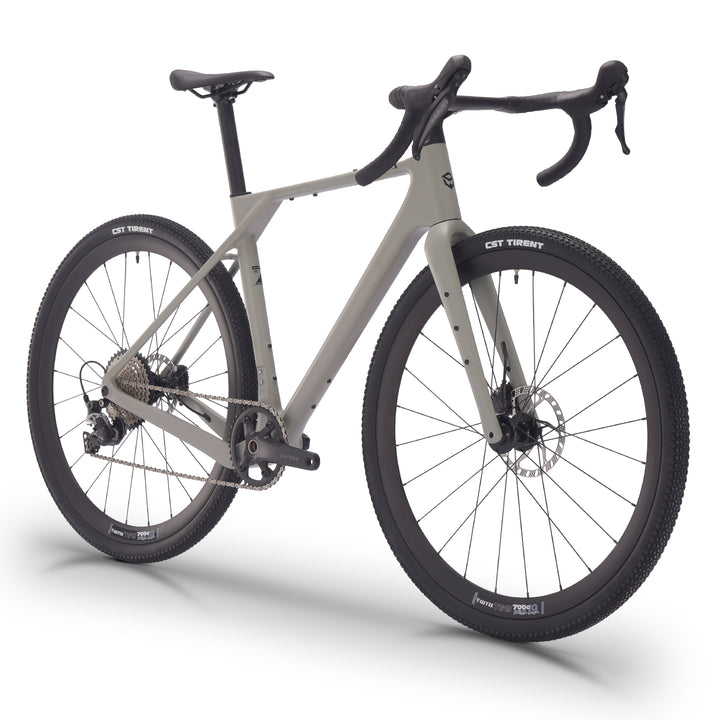 sava gelaro S6 carbon gravel bike|shimano grx600|700*40C CST tire|mist grey