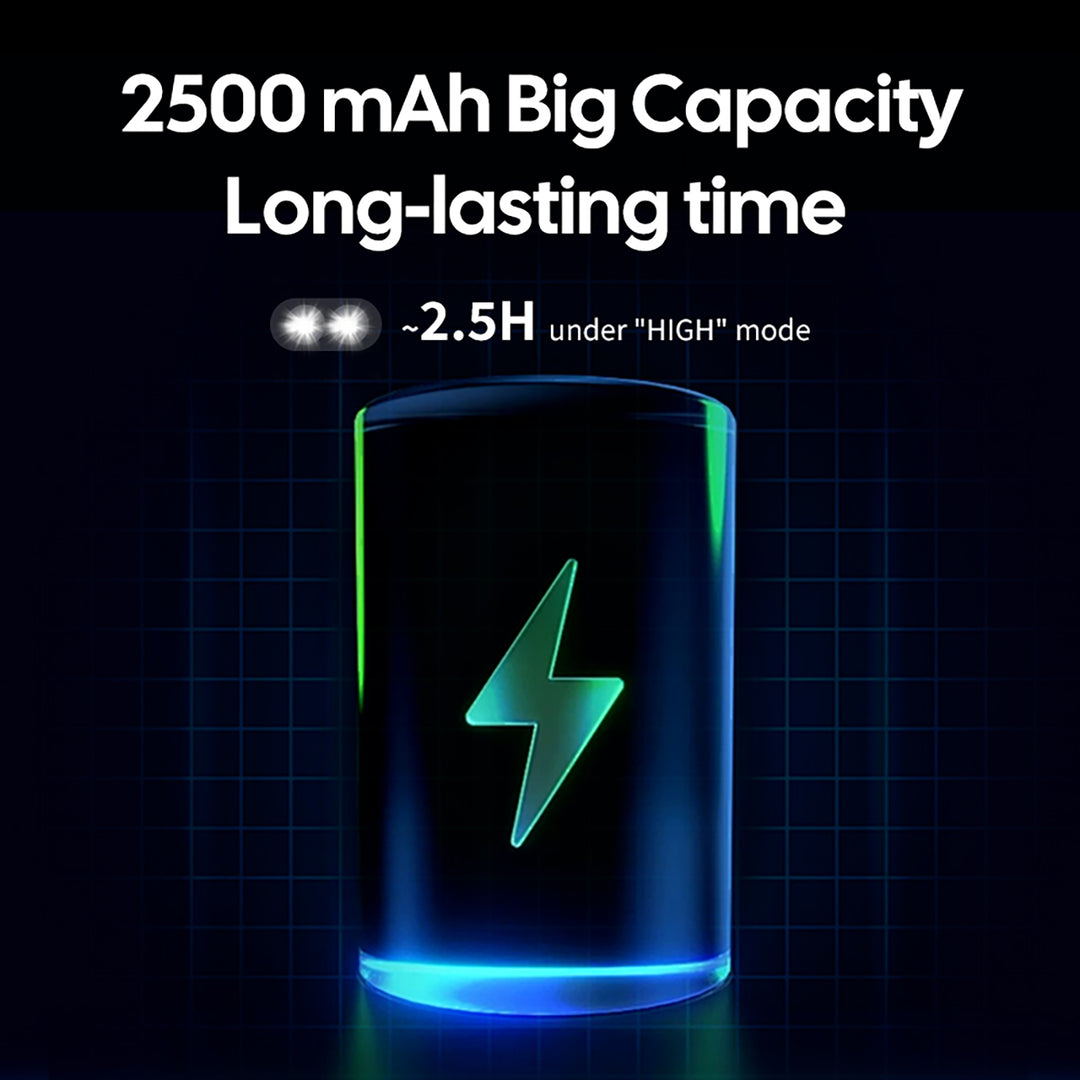 2500 MAH Big Capacity