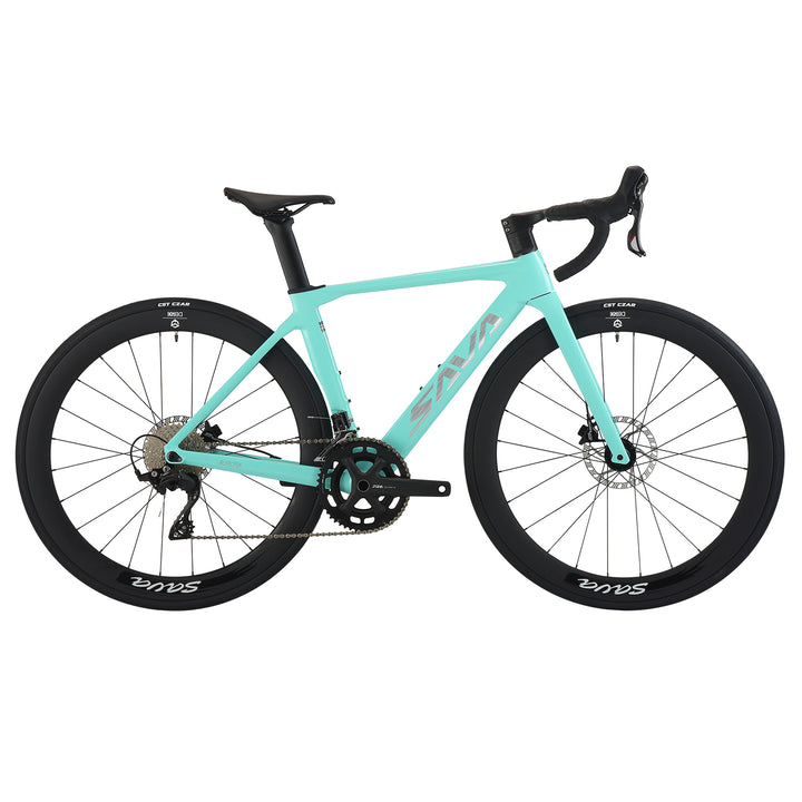 SAVA A7L carbon road bike-mint green