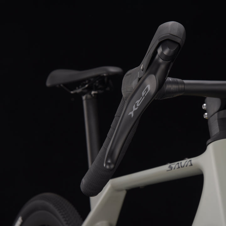 SAVA Gelaro S6-GRX600 Carbon Gravel Bike|GRX600 Shiter levers