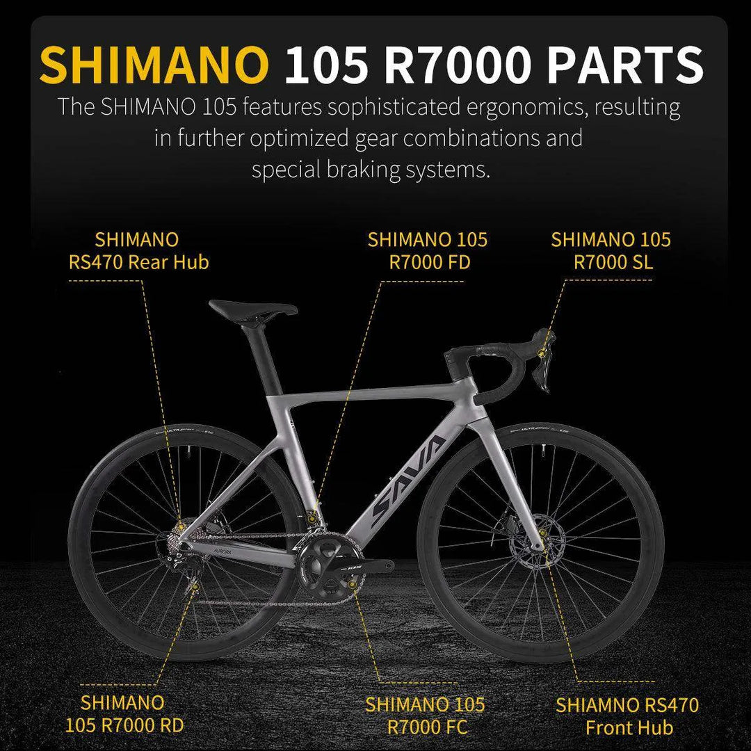A7 Full Integrated Carbon Fiber Bike - SAVA Carbon Bike