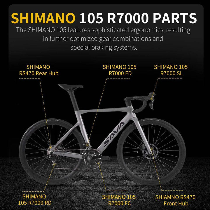 A7 Full Integrated Carbon Fiber Bike - SAVA Carbon Bike