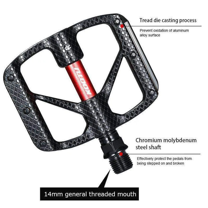 Aluminum Flat MTB Pedals - SAVA Carbon Bike