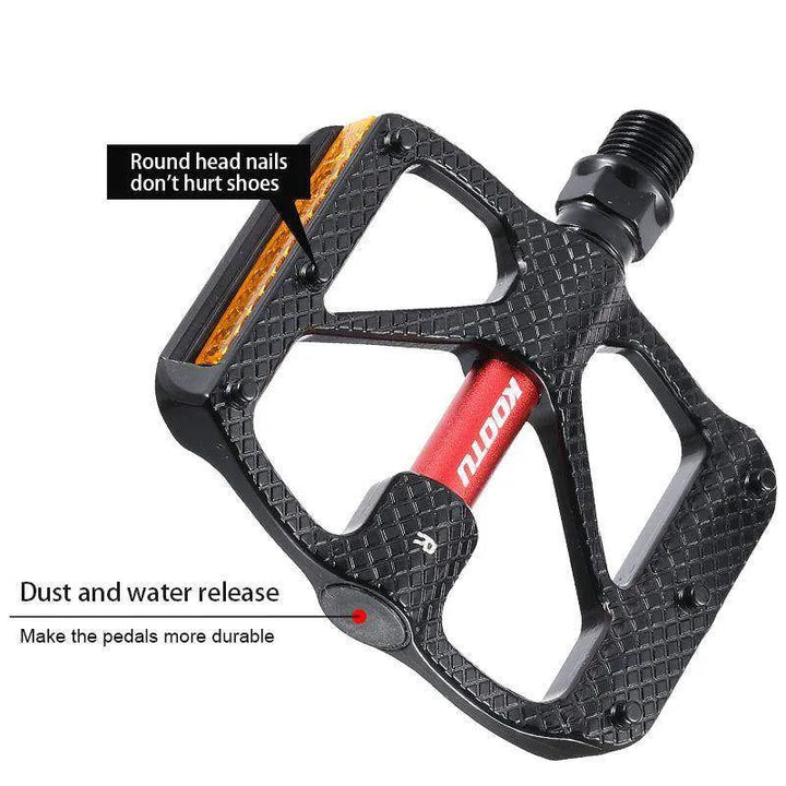 Aluminum Flat MTB Pedals - SAVA Carbon Bike