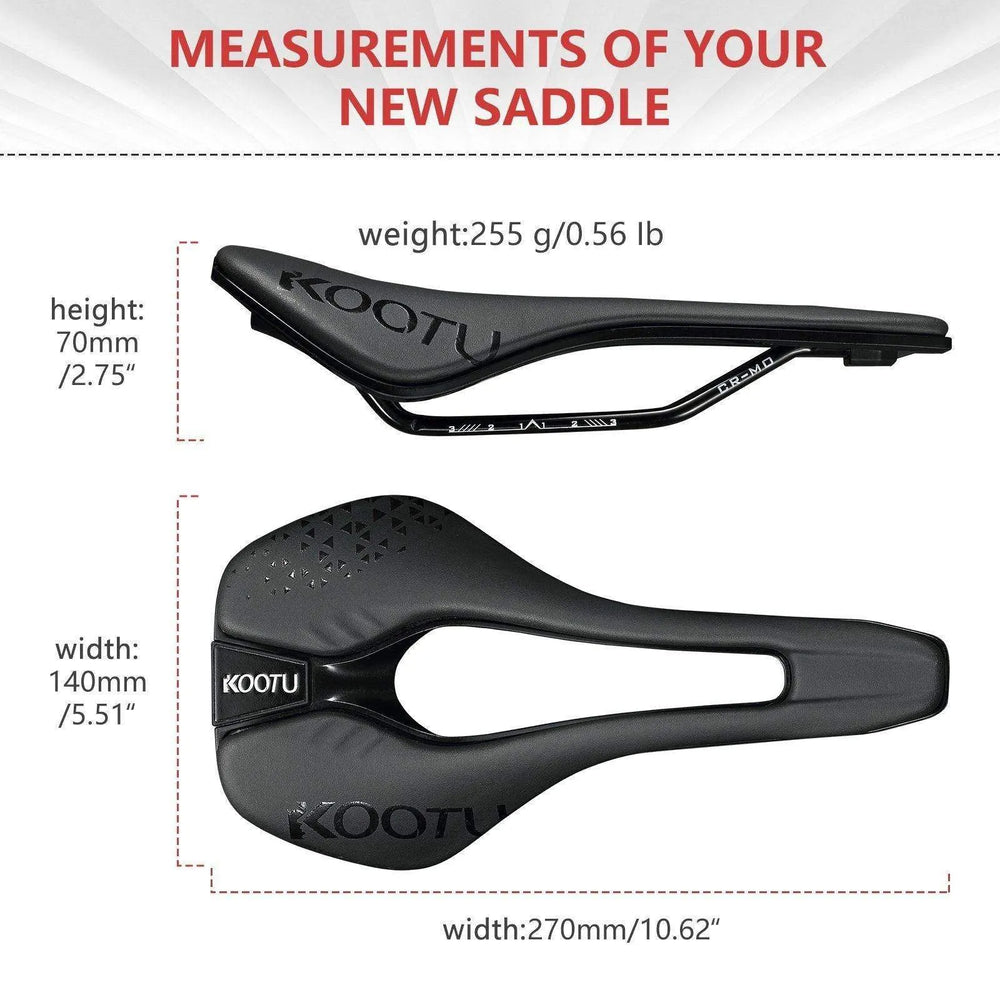 Bicycle Saddle Hollow Tech Bike Saddle Seat Universal Seat Cover - SAVA Carbon Bike