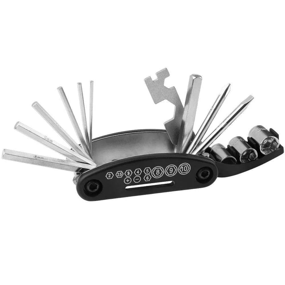 Bicycle Tools Kit 16 in 1 Multifunction Bicycle Mechanic Fix Tools Set - SAVA Carbon Bike