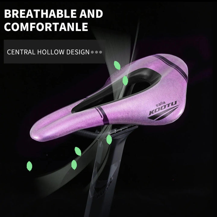 Comfortable Bike Seat Lightweight 3K Full Carbon Saddle Cushion - SAVA Carbon Bike