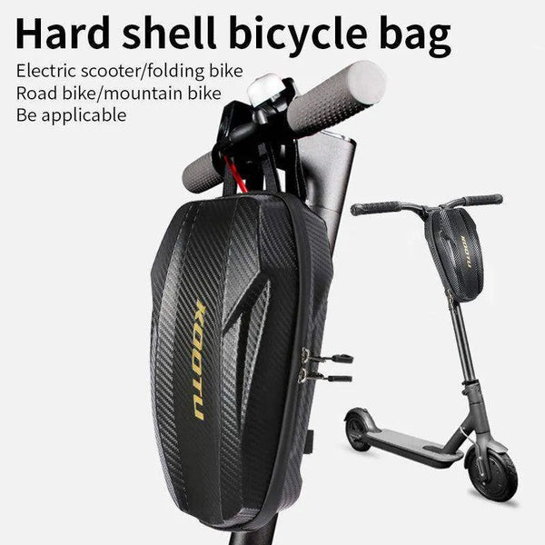 Hard Shell Waterproof Front Bag Electric Scooter Handlebar Bag