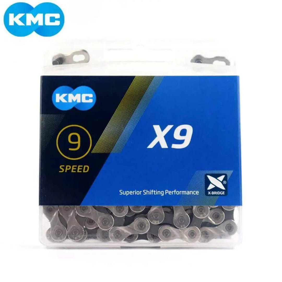 KMC X9 X10 X11 Speed Chain Road Bike Missing Link Gold Silver Chain - SAVA Carbon Bike