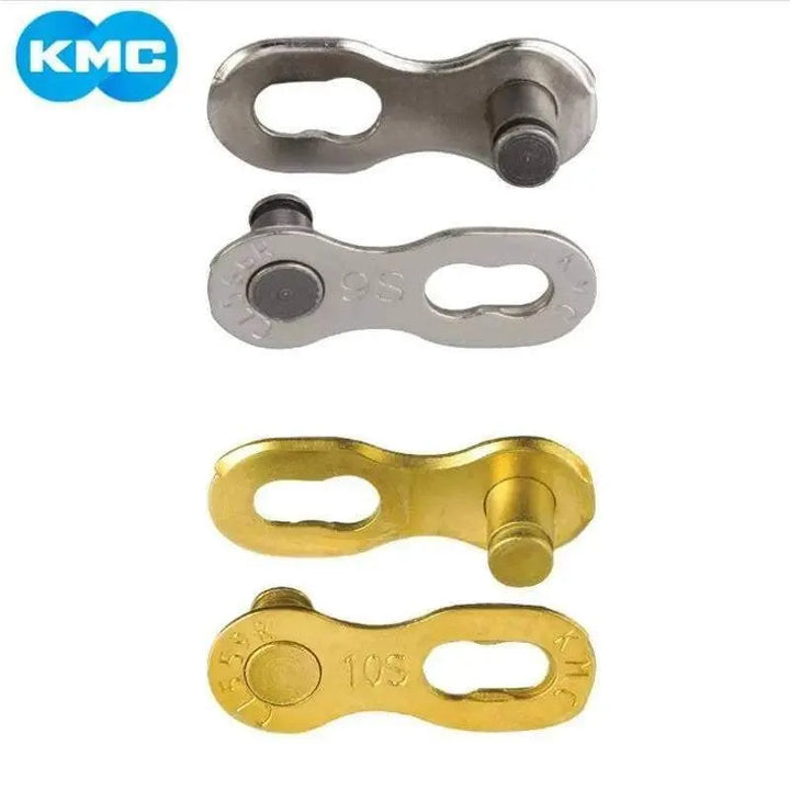 One Pair KMC Bicycle Chain Buckle 9/10/11/12 Speed Gold Bike Links - SAVA Carbon Bike