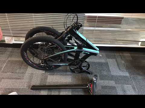 Bicicleta dobrável de carbono Z2 de 16 polegadas 9S