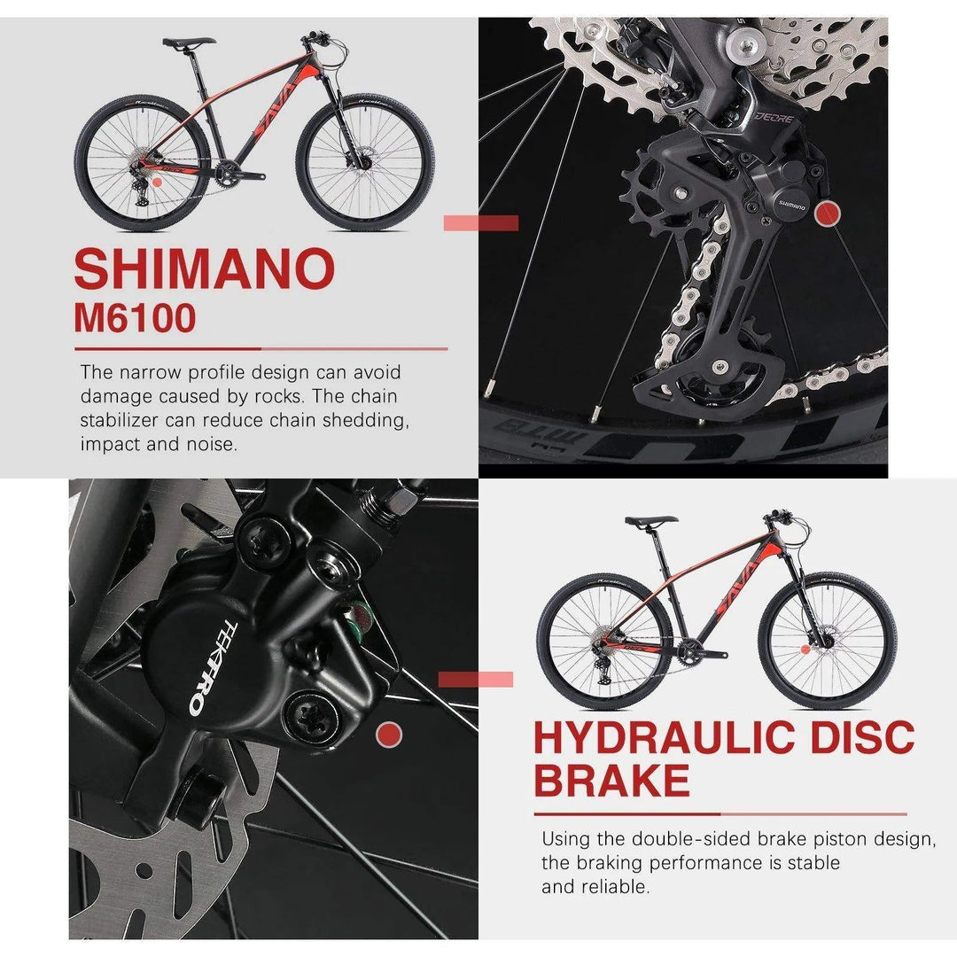 SAVA DECK6.1 Hardtail Carbon Mountain Bike 12Speed - SAVA Carbon Bike