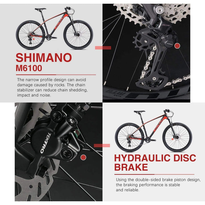 SAVA DECK6.1 Hardtail Carbon Mountain Bike 12Speed - SAVA Carbon Bike