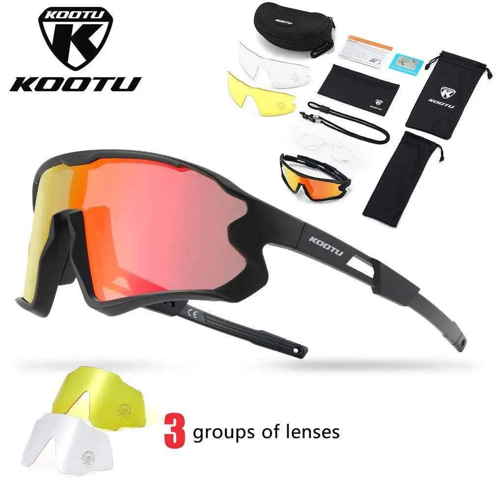 Unisex Cycling Sunglasses Polarized Glasses For Road MTB