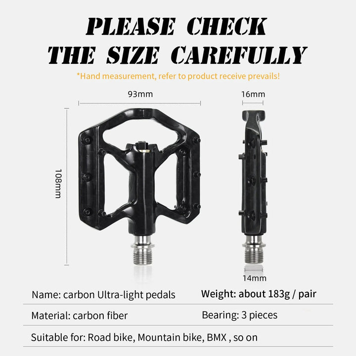 universale mountain bike pedals