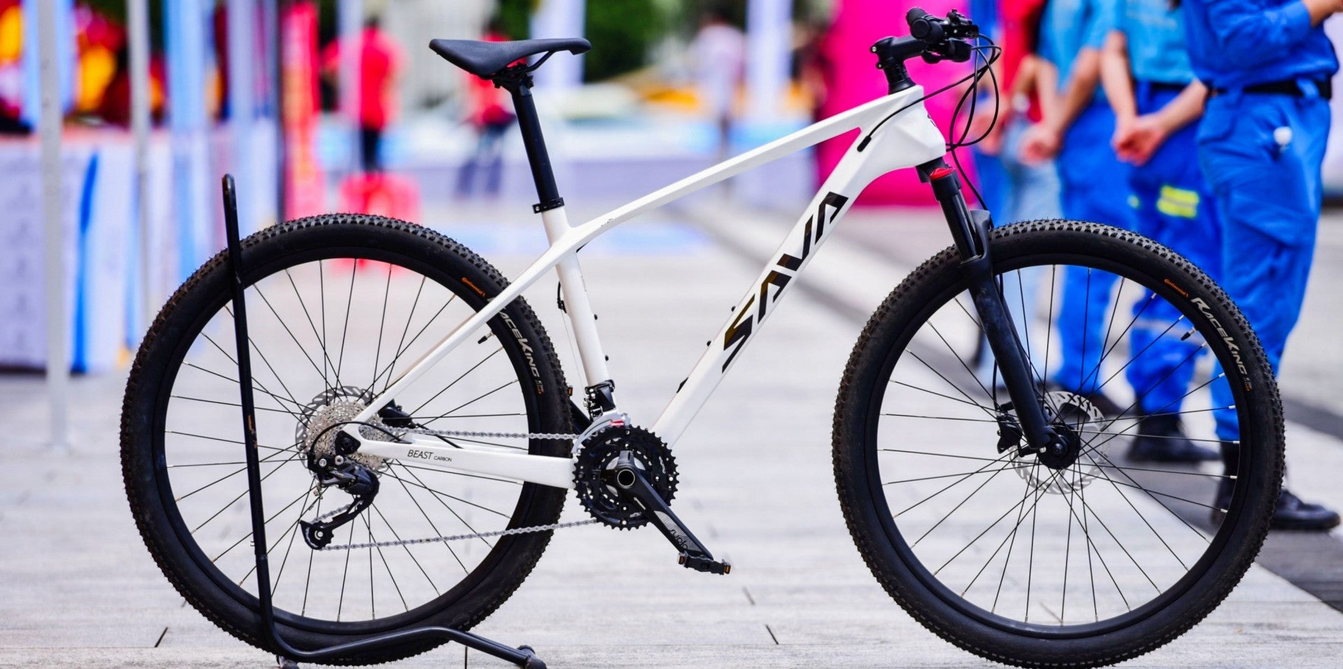 Bicicleta de montaña de carbono SAVA