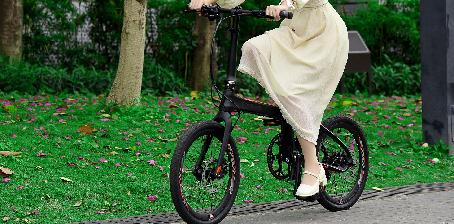 Bicicleta dobrável de carbono SAVA