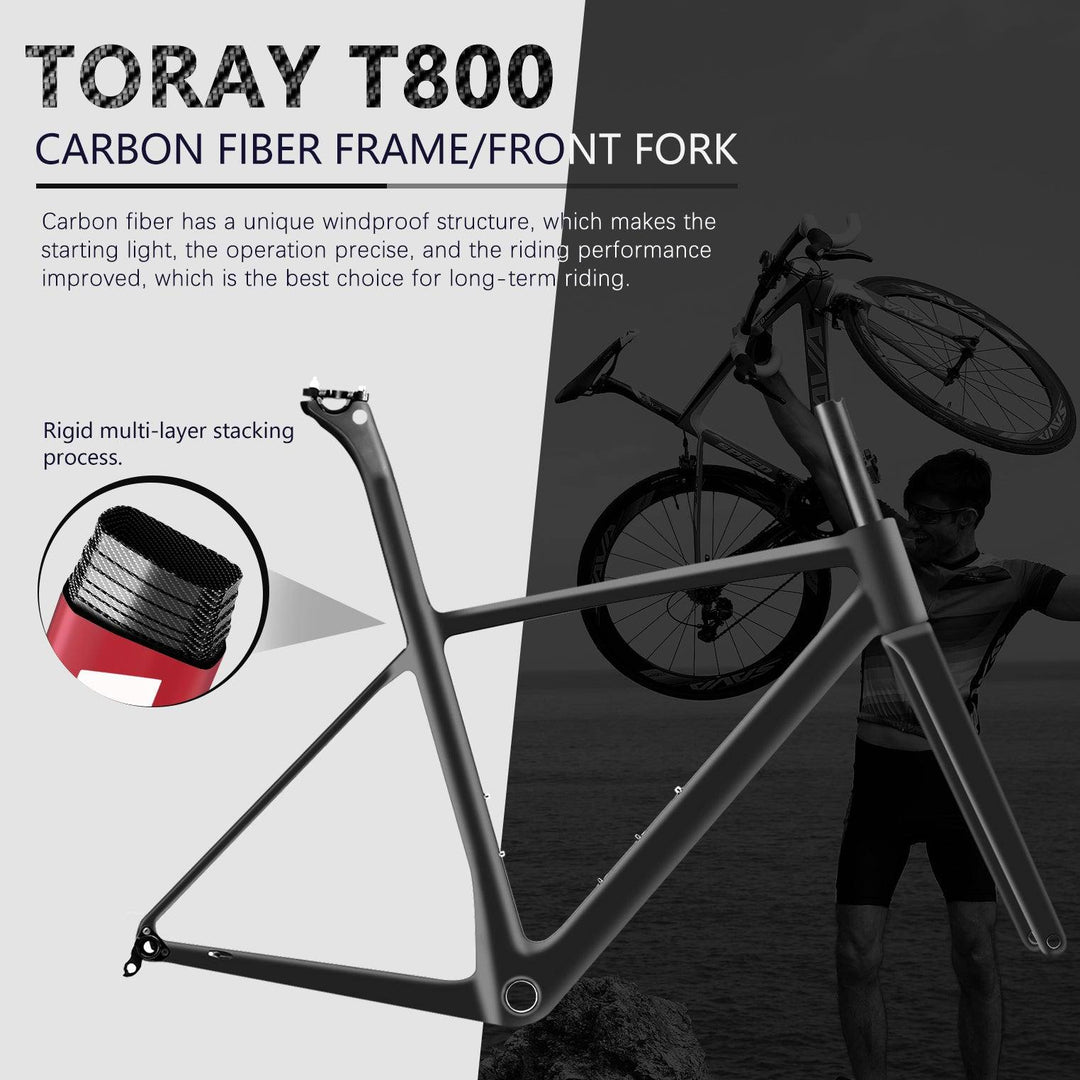 T800 R09 carbon fiber frame