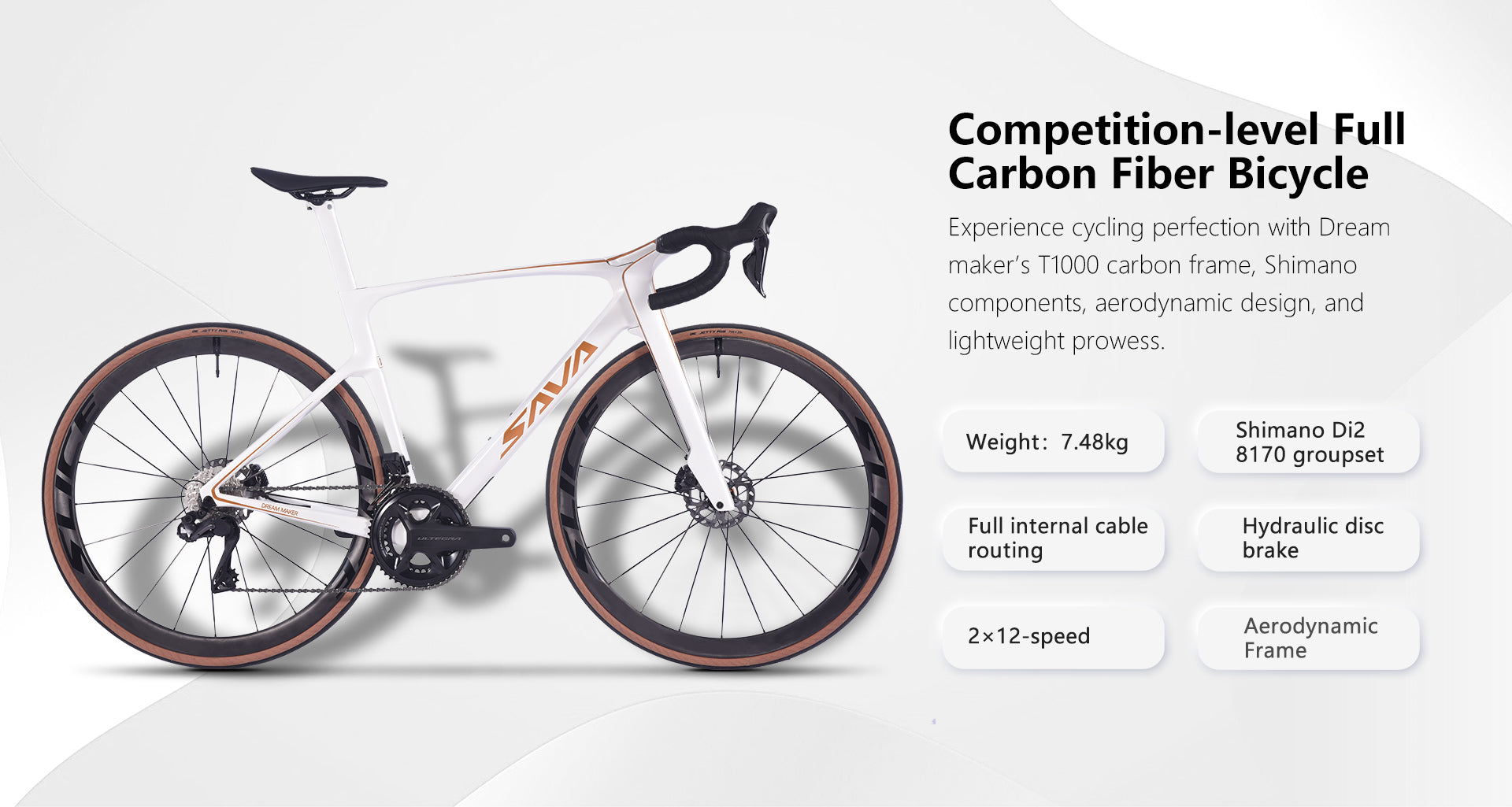 SAVA DREAM MAKER DI2 ロードバイク