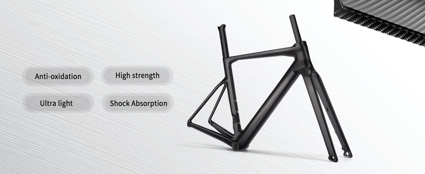 Full T800 Carbon Construction for Ultimate Lightweight Performance