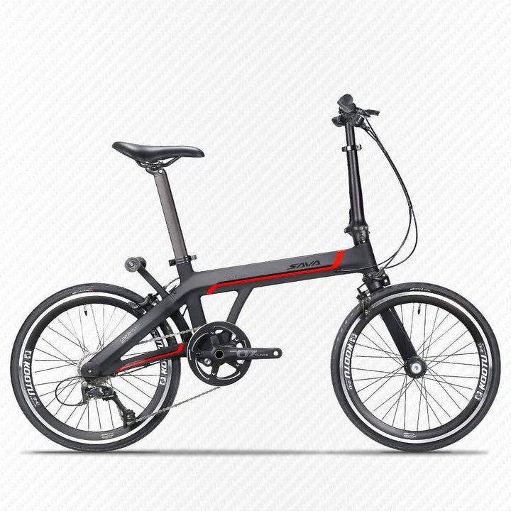 20 Inch SAVA Z3 Carbon fiber Folding Bike 9Speed - SAVA Carbon Bike