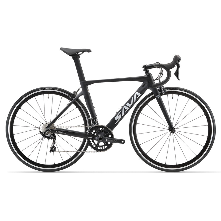 carbon fiber frame road bike-V7-black-usa