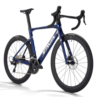 2026 SAVA A7L Pro 105 R7120 carbon road bike in blue