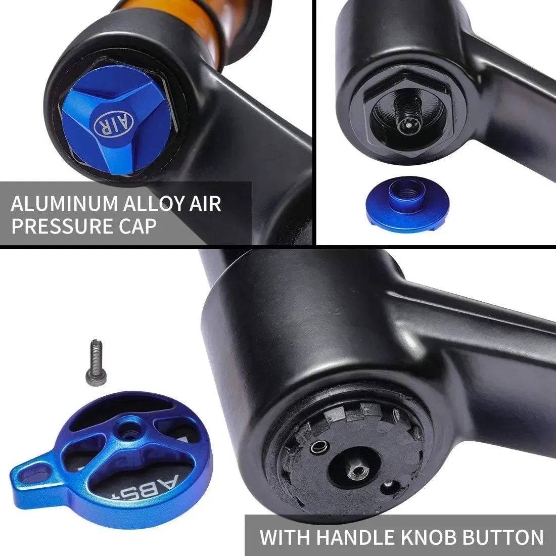 mtb AIRサスペンション27.5〜29inch 27.5 29 インチ エア サスペンション フォーク|アルミニウム