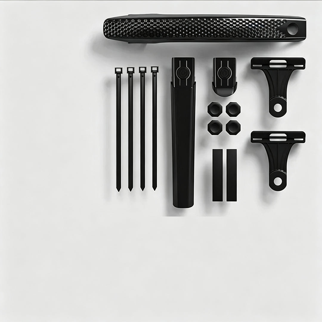 ENLEE road and gravel bike fender mounting hardware and quick-release installation set