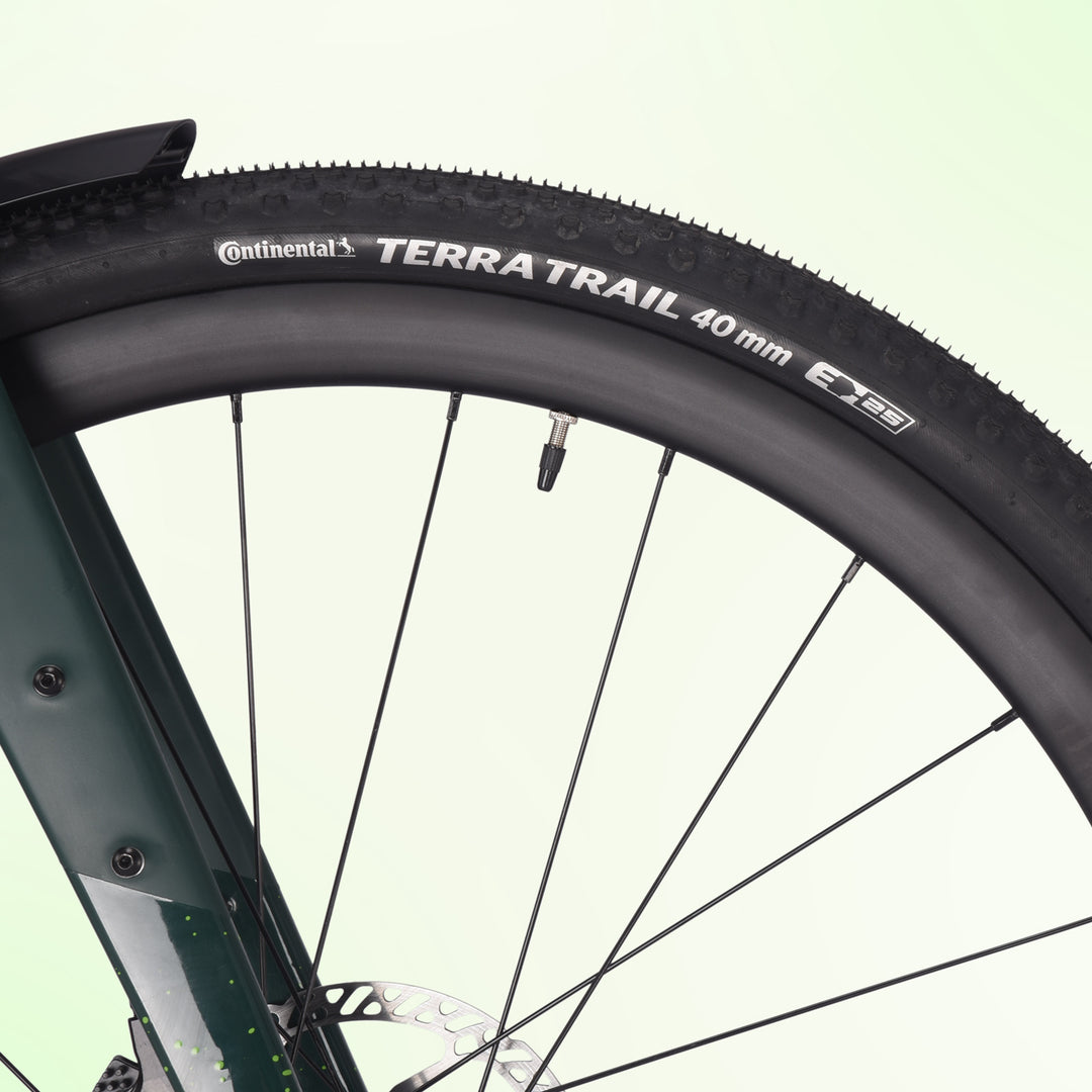 40mm Gravel Bike Tires - Wide Off-Road Tires for All-Terrain Cycling with Anti-Puncture Protection