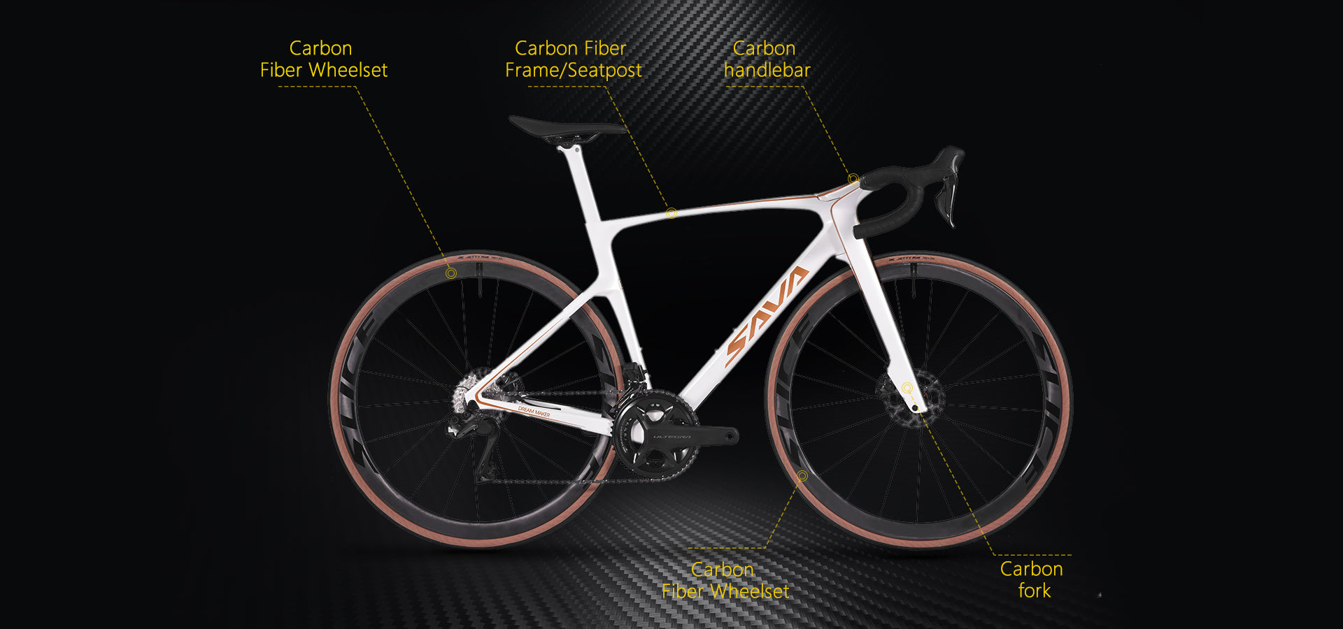 SAVA DREAM MAKER DI2 ロードバイク