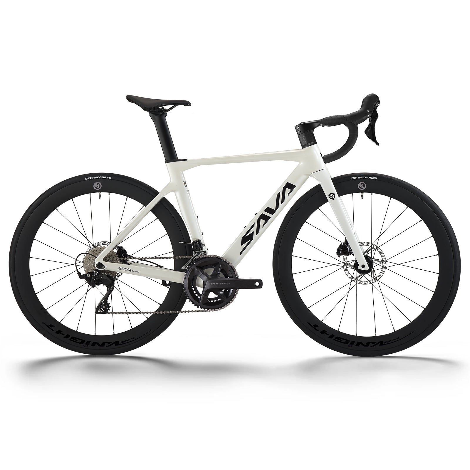 A7L pro carbon road bike-white